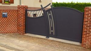 portail aluminium original et personnalisable