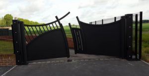 portail aluminium original