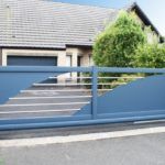 portail alu autoportant esthete art et portails