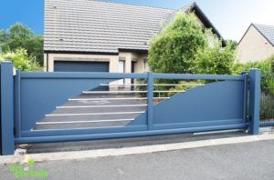 portail alu autoportant esthete art et portails