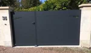 portail alu design axihome by me motifs decoupes