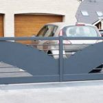 portail alu autoportant esthete art et portails