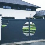 portail alu autoportant esthete art et portails