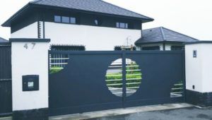 portail alu autoportant esthete art et portails