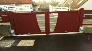 portail original en aluminium, AS Ouvertures